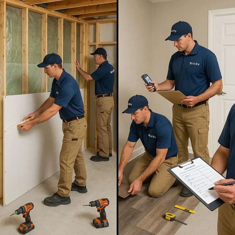 Repairs and Reconstruction process in Norfolk County, MA